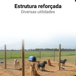 Tela Mangueirão 1,2m Fio 16 grosso