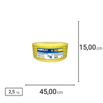FORTLEV TUBO CORRUGADO AMARELO 1/2 (20MM)