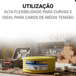 FORTLEV TUBO CORRUGADO AMARELO 1/2 (20MM)
