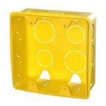 Caixinha Luz Amarela Pvc 4x4 Fortlev