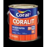 Esmalte Brilhante Branco Coralit Secagem Rápida 3,0l