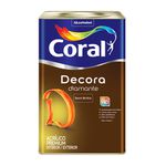 Acrílico Semi-brilho Decora Branco Coral 18l