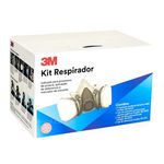 Kit Filtros Para Respirador 6200 REF 6000/04 3M