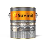  Tinta Esmalte Brilhante Branco Contra Ferrugem Suvinil 3,6 Litros