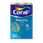 Decora Acrílico Premium Seda Cor Branco 18L