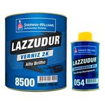 Verniz 8500 Bi-comp. C/cat.054 Kit 900 ml Lazzuril