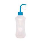 FRASCO ALMOTOLIA TRANSPARENTE 125ML COM BICO CURVADO