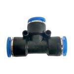 Conexão De Ar União Emenda Tee 4mm 