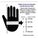 Luva Nitrilica Black 