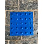 Piso tátil Alerta Azul 25 x 25 Kapazi