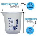 COPO BECKER COM ESCALA 50ML J.PROLAB 