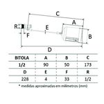 TORNEIRA BOAI 1/2'' BEBEDOURO - AMANCO