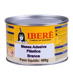 MASSA ADESIVA PLASTICA CINZA 400G IBERE 