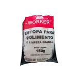 ESTOPA POLIMENTO BRANCA 150G WORKER