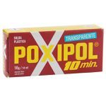 POXIPOL 10 MIN.16 G TRANSPARENTE 