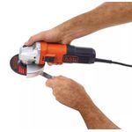 ESMERILHADEIRA ANGULAR 4 1/2 650W 127V BLACK DECKER