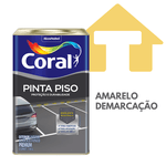 PINTA PISO AMARELO DEMARCAÇÃO CORAL 18L