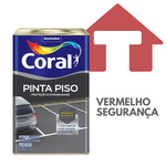 PINTA PISO VERMELHO SEGURANÇA CORAL 18L