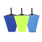 KIT COM 3 PEÇAS – BOINA DE POLIMENTO EM CONE