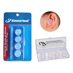 Protetor de Ouvido Natação 100% Silicone 02 Pares