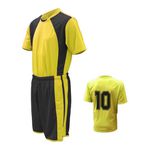 Conjunto De Uniforme Esportivo Volei Futebol Vermelho-Preto