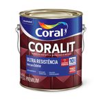  ESMALTE BRANCO SINTETICO CORALIT BRILHANTE 3,6L CORAL