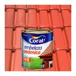 ESMALTE EMBELEZA CERÂMICA E RENOVA TELHAS 0,9L CORAL