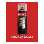 SPRAY ARTE URBANA VERMELHO GOIABA 922 COLORGIN
