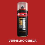 SPRAY ARTE URBANA VERMELHO CEREJA 973 COLORGIN