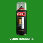 SPRAY ARTE URBANA VERDE BANDEIRA 906 COLORGIN