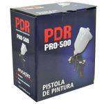 PISTOLA DE PINTURA DE GRAVIDADE E BAIXA PRESSÃO BICO 1.5MM PRO 500 PDR
