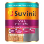 ESMALTE BASE ÁGUA COR E PROTEÇÃO BRILHANTE 0,9L SUVINIL