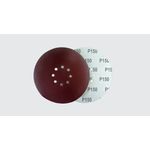 PAC DISCO LIXA 9" (225mm) 8 FUROS GRÃO 150 (5 UNIDADES) NAUBER