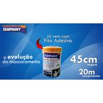 FILME DE MASCARAMENTO ISOPAINT AZUL 45CMX20M FITA 48MM NAUBER