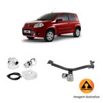 Engate Reboque fixo Fiat Uno Way/Vivace (EXCETO SPORTING) 2011 a 2022 500kg