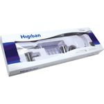 Kit Acessórios para Banheiro Higiban Clean 5 peças Cromado - Higiban