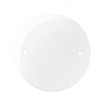 Sleek Branco Placa Redonda 3 - Margirius