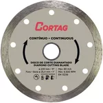 Disco Diamantado 4.1/2 110mm Continuo - Cortag