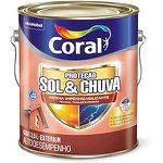Resina Impermeabilizante Base D'água Incolor Coral Proteção Sol Chuva 3,6L