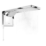 Ducha Lorenzetti Acqua Duo Ultra Branco e Cromado