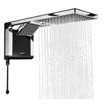 Ducha Lorenzetti Acqua Duo Ultra Preto e Cromado