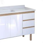 GABINETE COZ AJ RORATO MAD ATENAS 116,2CM BRANCO