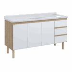 GABINETE COZ AJ RORATO MAD ATENAS 144,2CM BRANCO