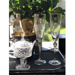 Taça Para Champagne Em Cristal Lapidado Elizabeth 200ml