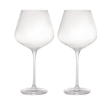 Cj 2 Taças De Vinho De Cristal Ecológico Elegance Lartisan 880ML