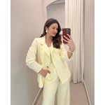 Blazer Mia Amarelo Manteiga