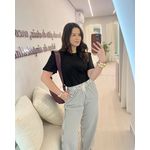 Calça Manu Listrado Preto