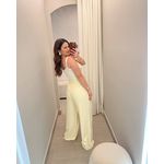 Calça Mia Amarelo Manteiga