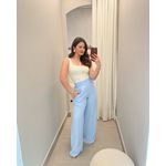 Calça Mia Azul Bebê
