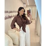 Camisa Paola Café